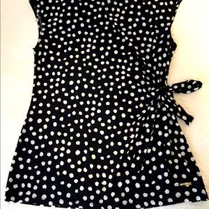 Anne Klein Polka Dot Top New No Tag NNT